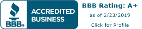 BBB Accredited Business, A+ since 2008