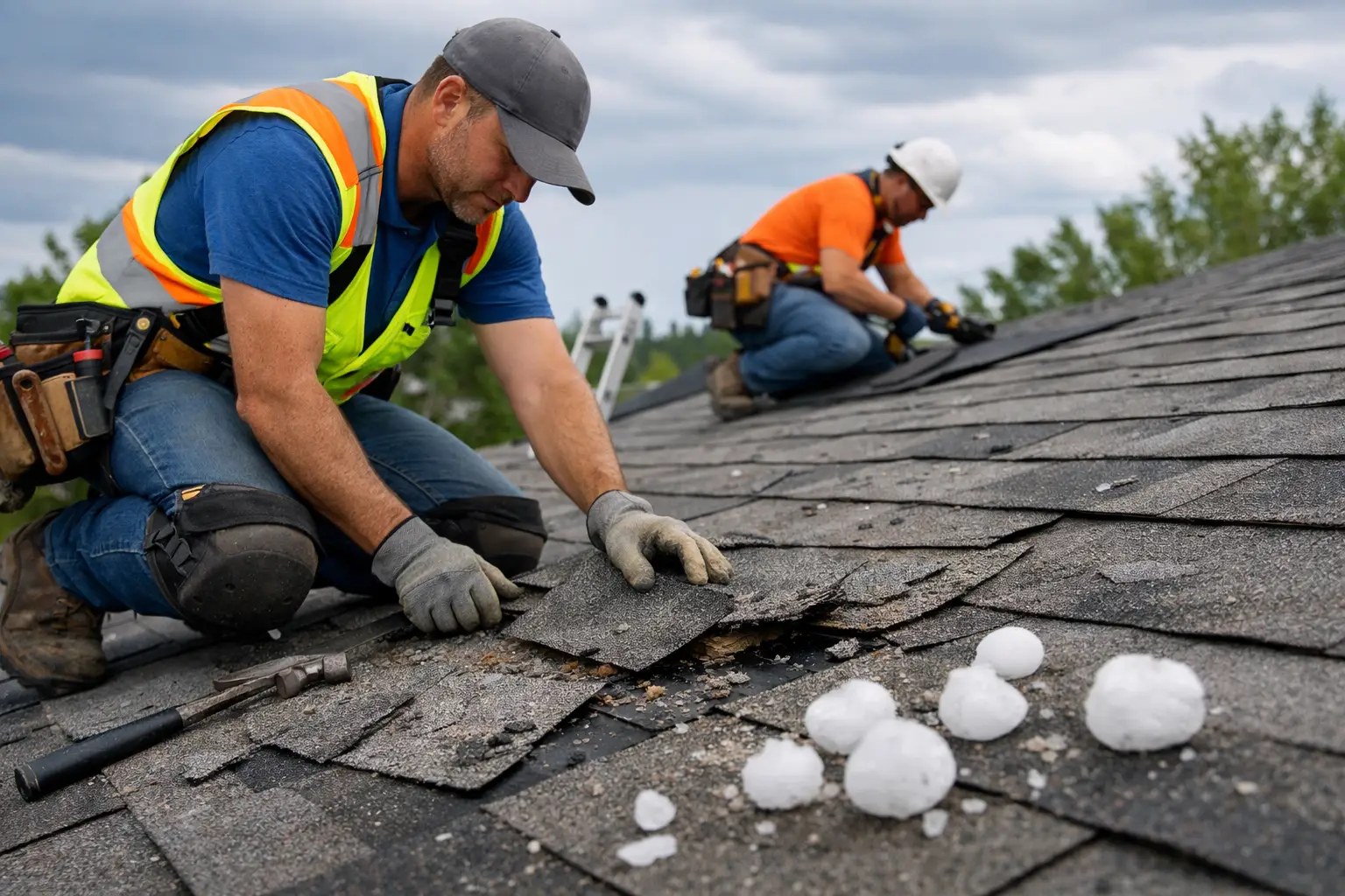 Hail Damage Roof Repair: What to Do Next