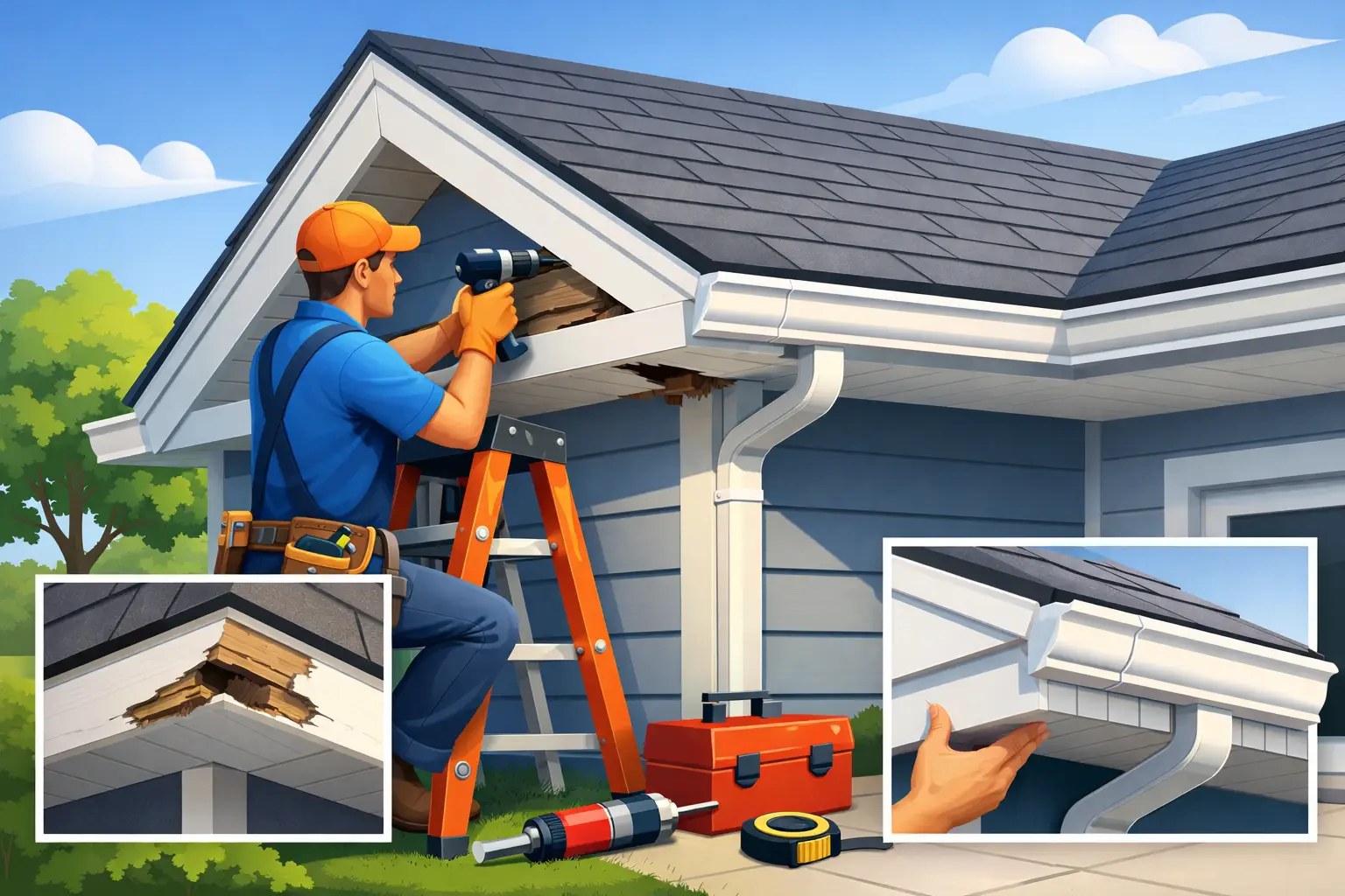 Soffit Fascia Repair Services That Protect Homes