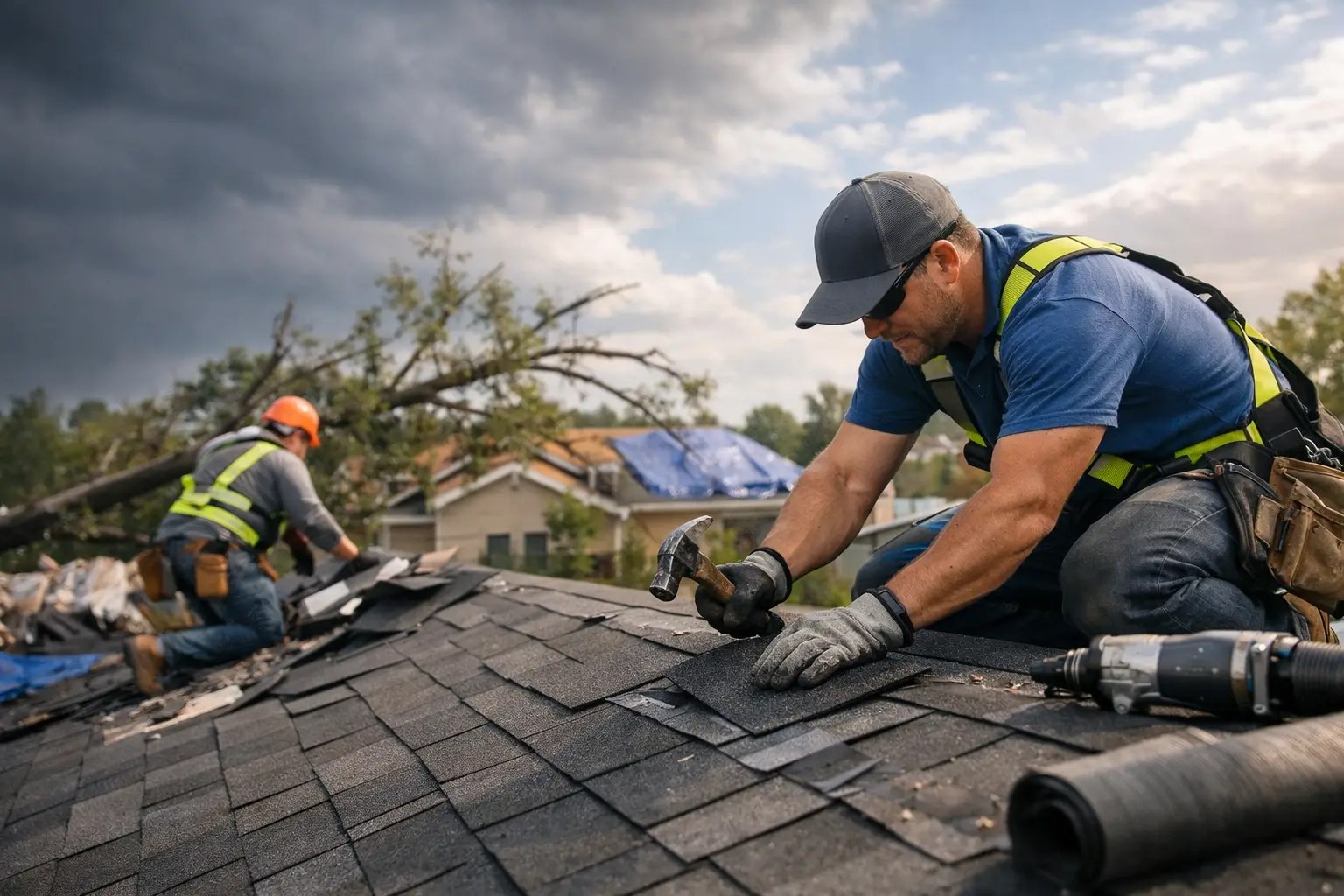 Storm Damage Roof Restoration Done Right
